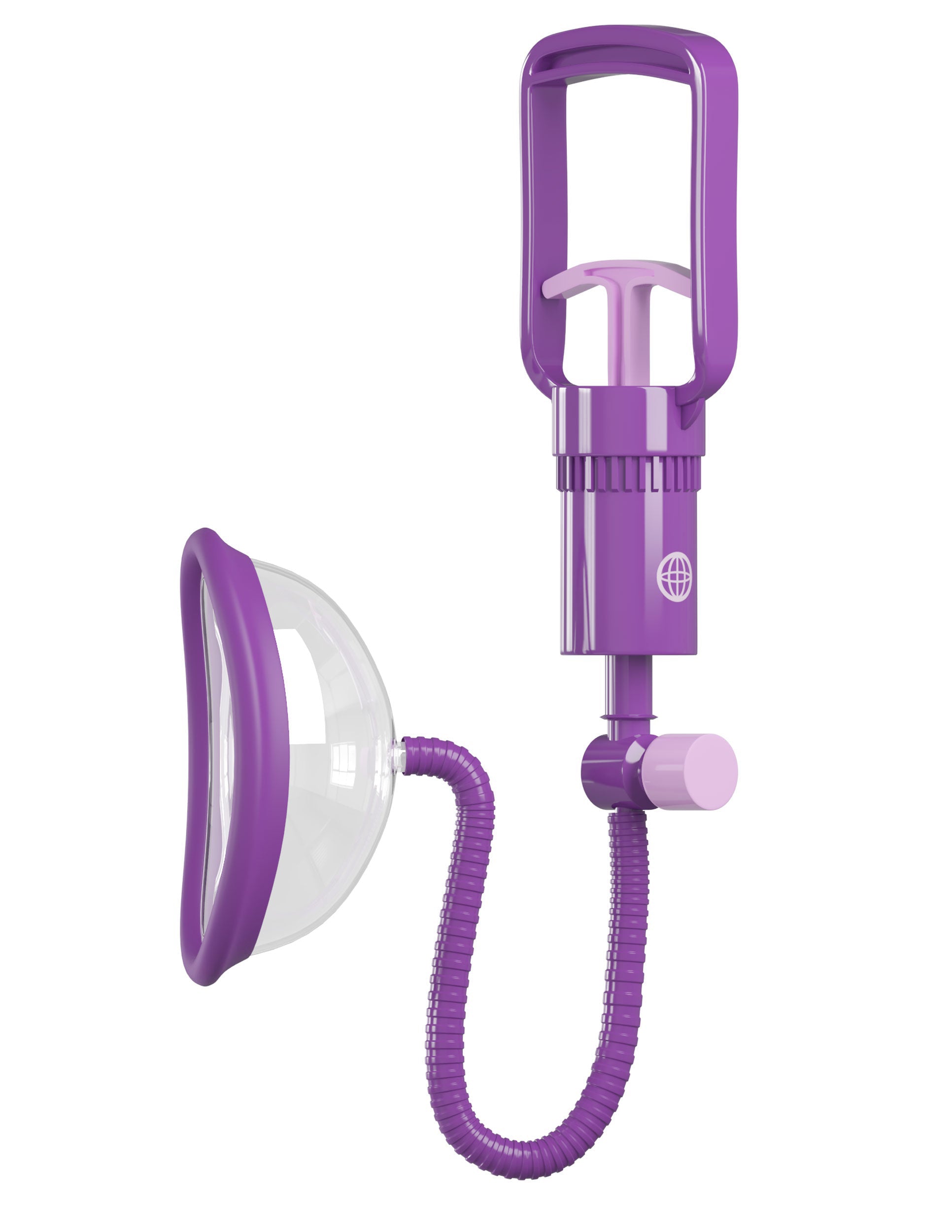 Fantasy for Her Manual Pleasure Pump - Purple PD4965-12