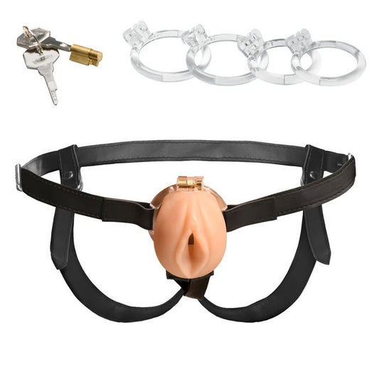 "Pussy Chastity Cage - Light MS-AH712-LIGHT"