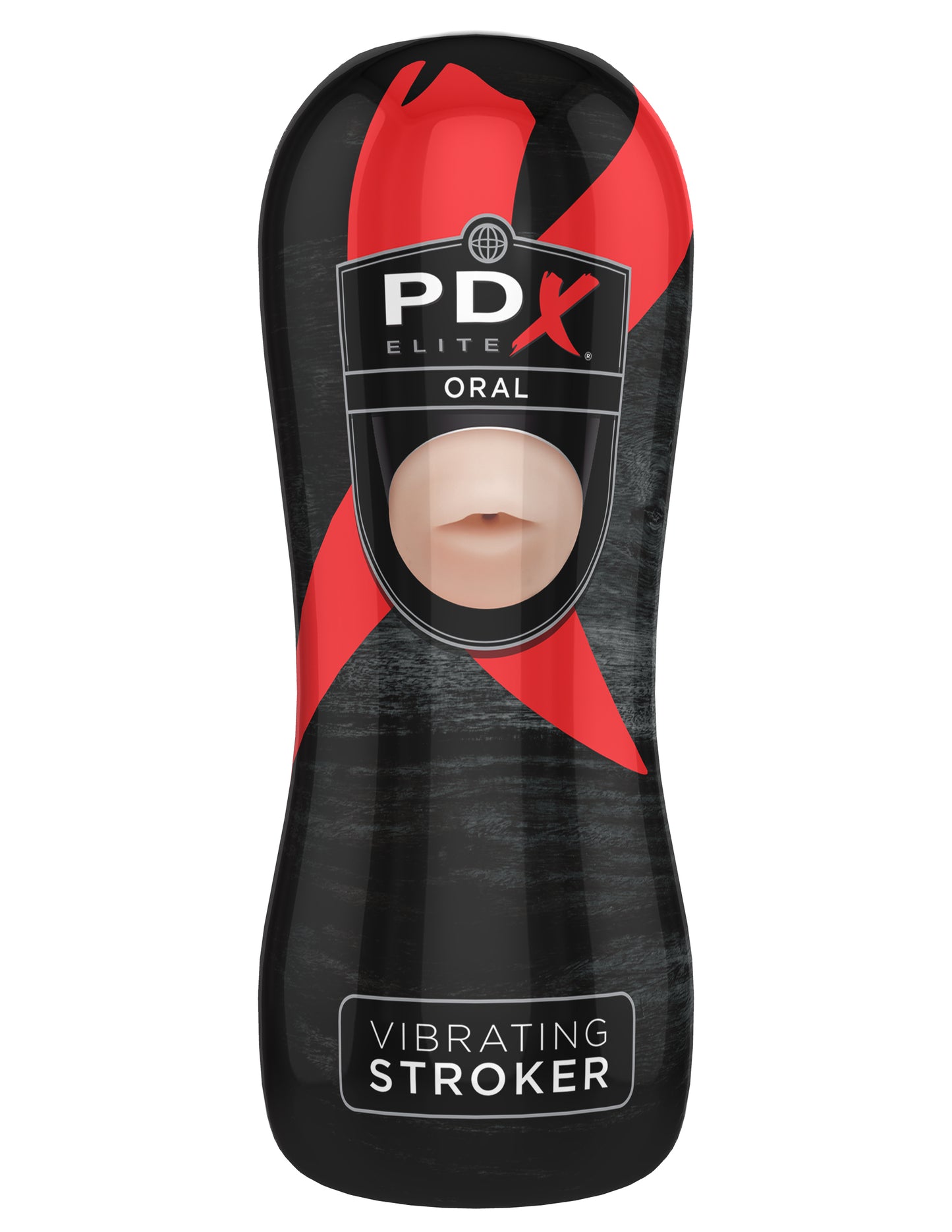 Pdx Elite Vibrating Stroker Oral PDRD523