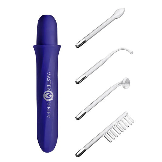 "Elektrawand Rechargeable Violet Wand With Attachments Purple MS-AH855-PURPLE"