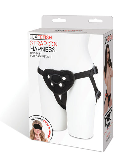 Neoprene Strap-on Harness - Black EL-LF-1337