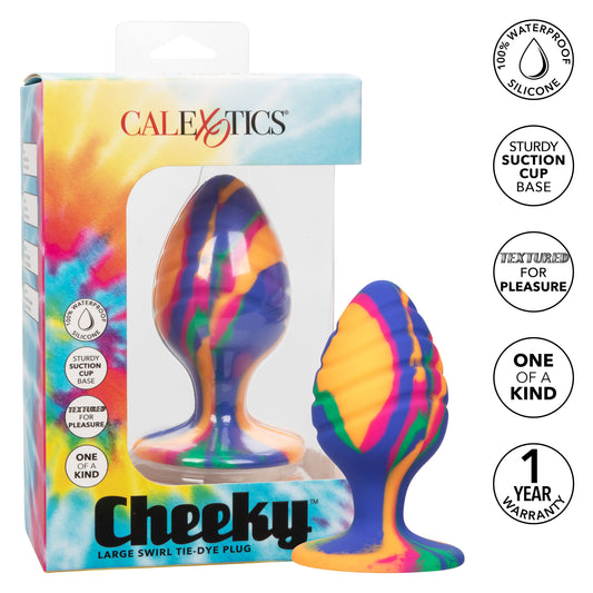 Cheeky Large Swirl Tie-Dye Plug SE0439203