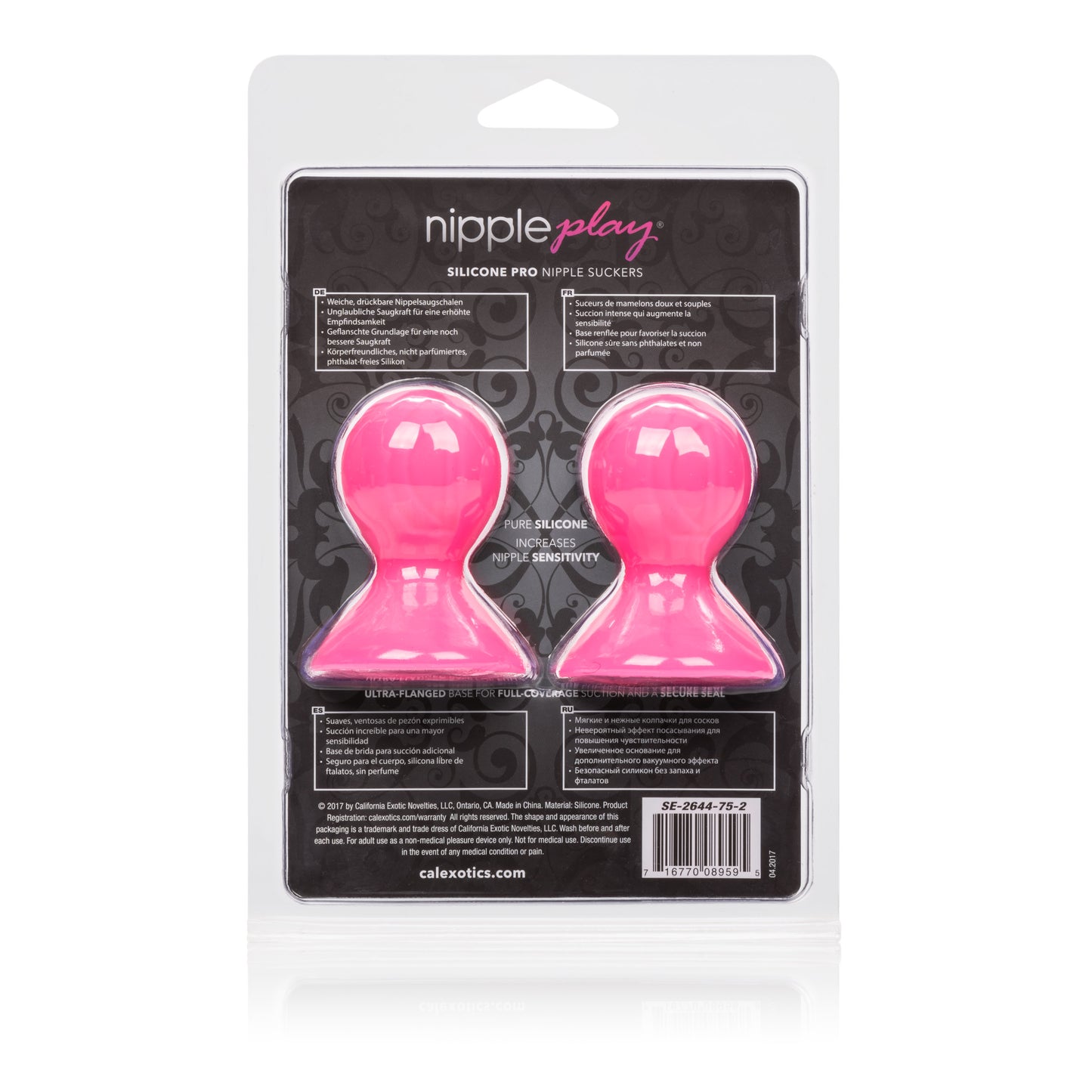 Nipple Play Silicone Pro Nipple Suckers - Pink SE2644752
