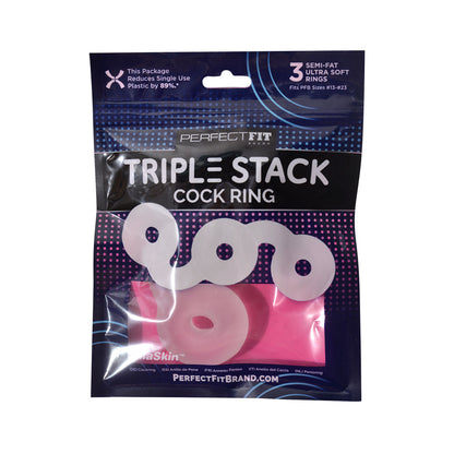 Triple Stack Cock Ring PF-CR18C