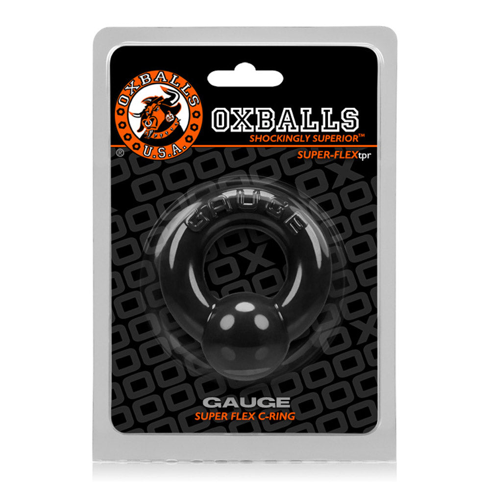 Oxballs Gauge Cockring - Black OX-3023-BLK