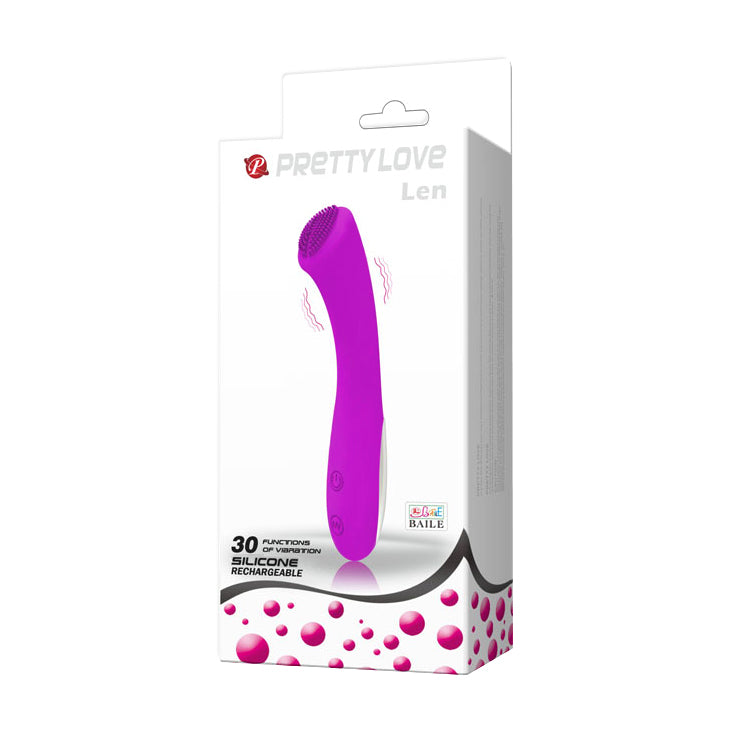 Pretty Love Len Rechargeable Wand - Purple BI-014360