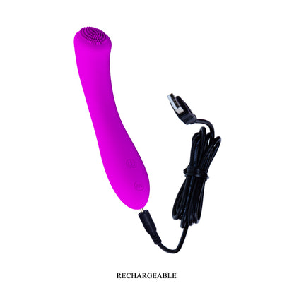 Pretty Love Len Rechargeable Wand - Purple BI-014360