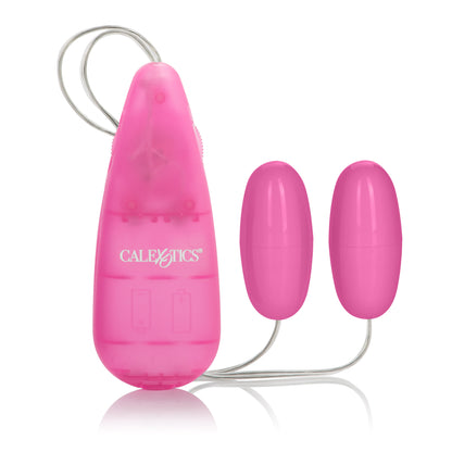 Pocket Exotics Vibrating Double Pink Passion Bullets - Pink SE1104042