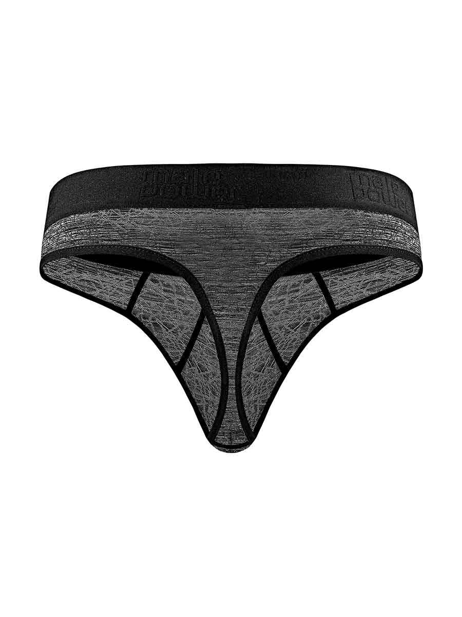 Peak Performance Sport Thong - L/ XL - Black  and Grey MP-421259GBLX