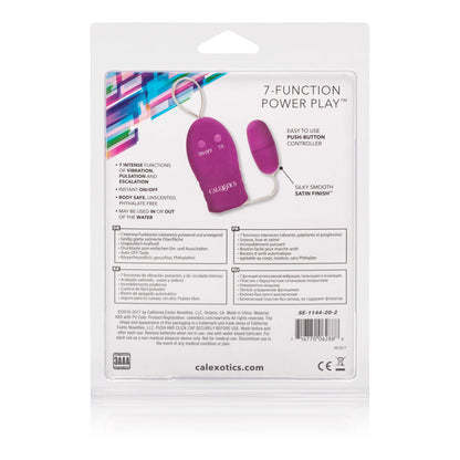 7-Function Power Play Bullet - Pink SE1144202