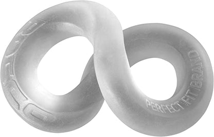 The Rocco 3-Way XL Wrap Ring - Clear PF-RS01C