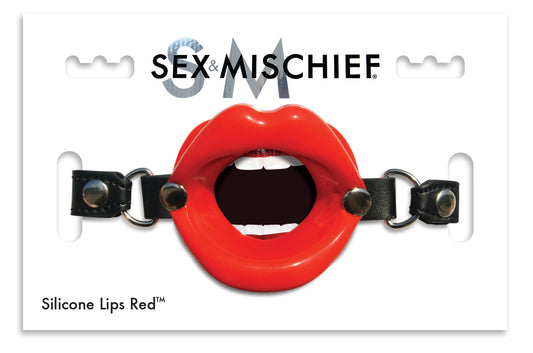 Sex and Mischief Silicone Lips - Red SS099-43