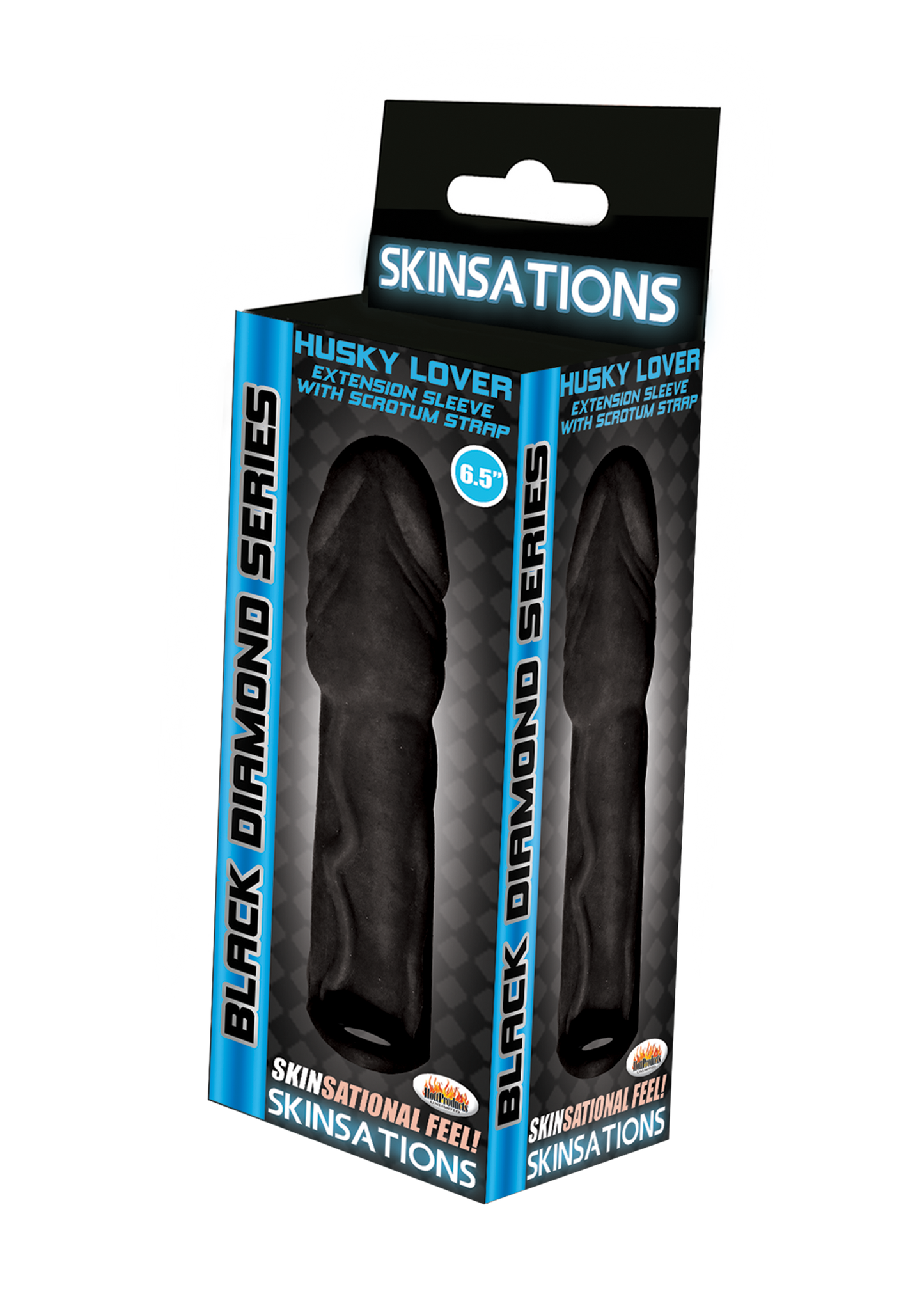 Skinsations Black Diamond Series Husky Lover 6.5 Inch - Black HTP3057