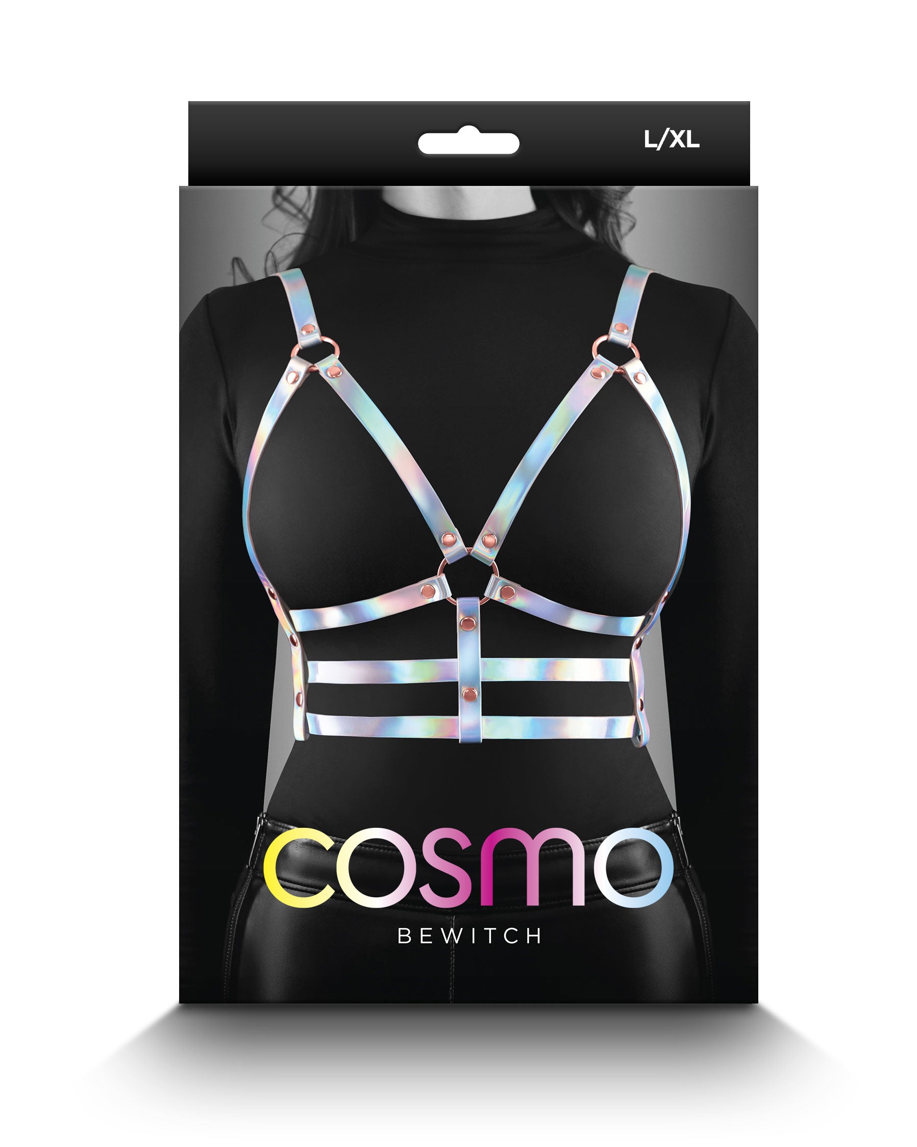 Cosmo Harness - Bewitch - Large/xlarge - Rainbow NSN-1314-23