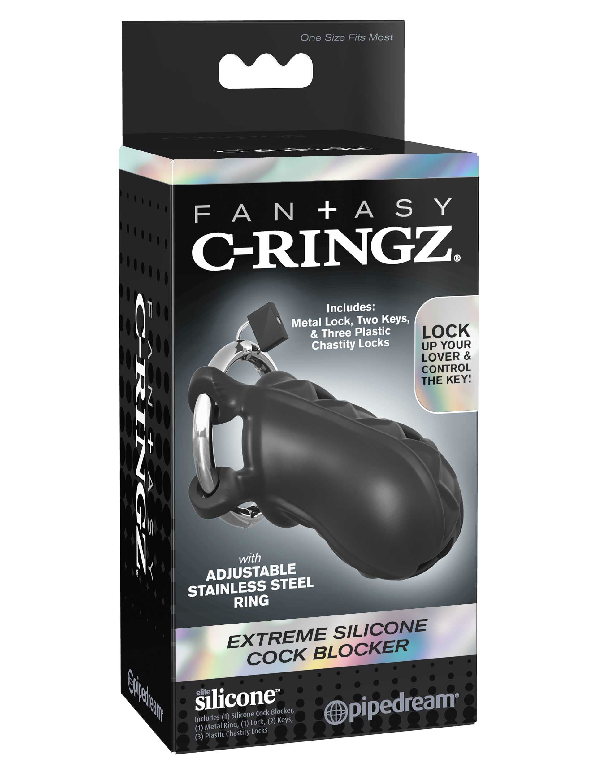 Fantasy C-Ringz Extreme Silicone Cock Blocker PD5927-23