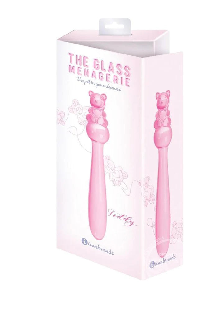 Glass Menagerie - Teddy Dildo - Pink IC1103