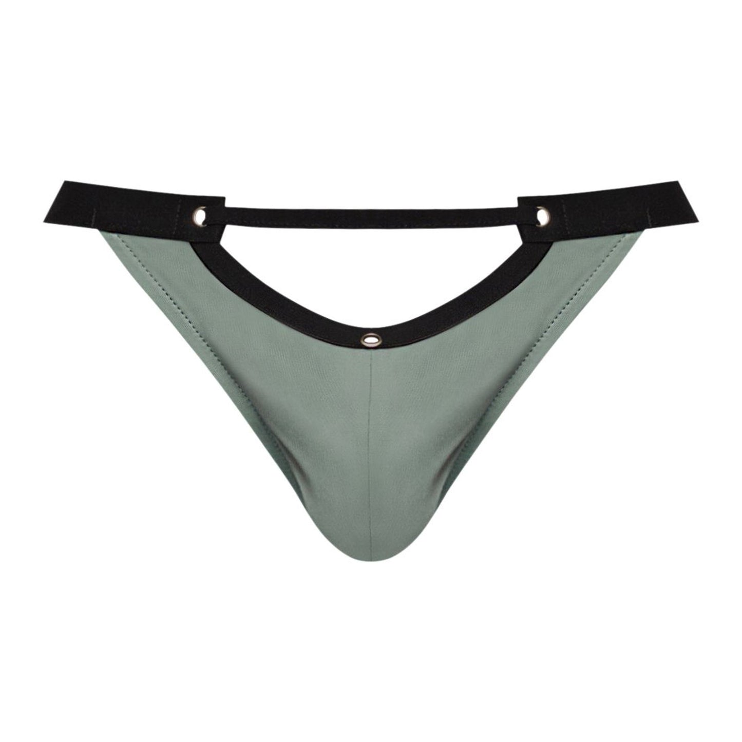 Magnificence Micro v-Thong -  X-Large - Jade MP-455276JAXL