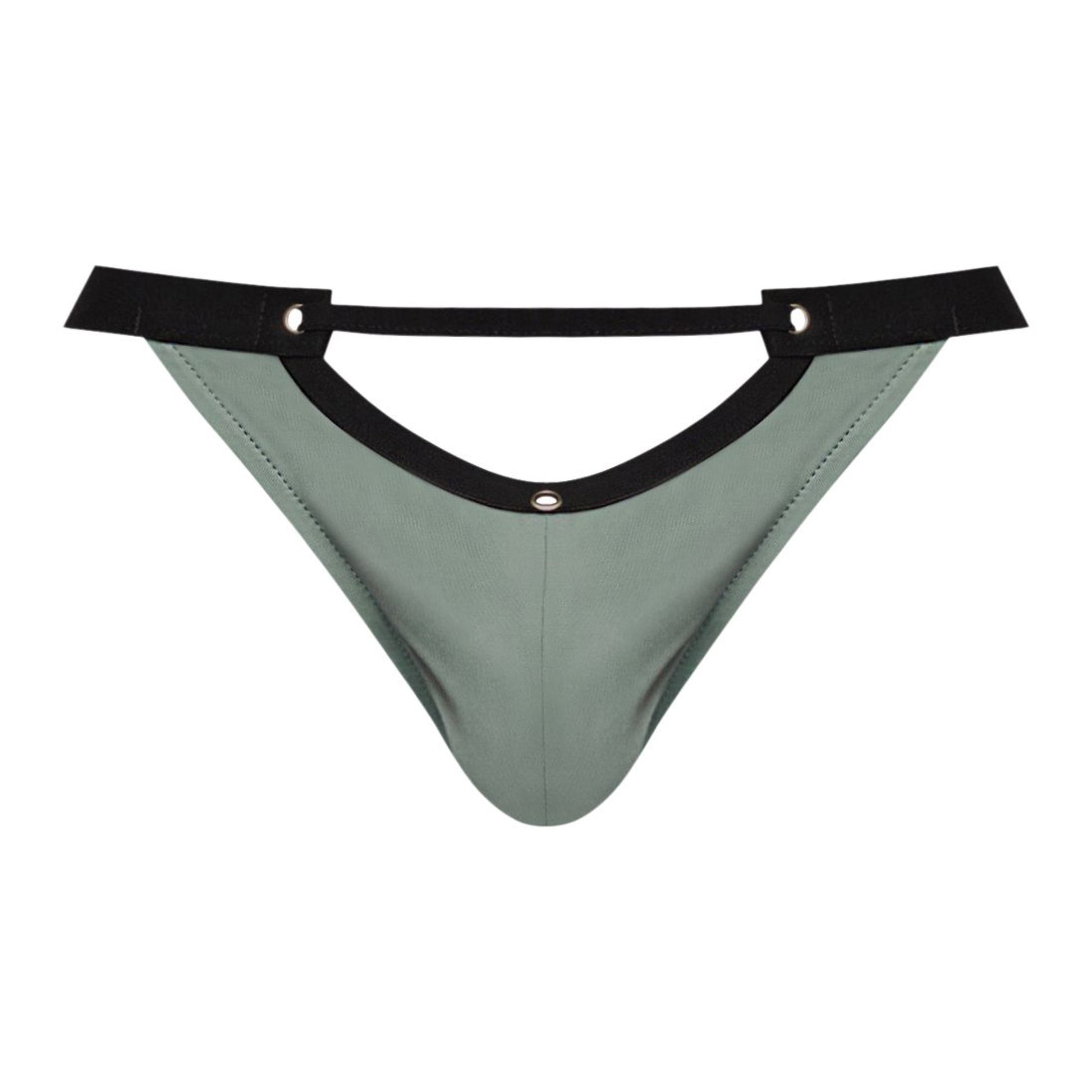 Magnificence Micro v-Thong -  X-Large - Jade MP-455276JAXL