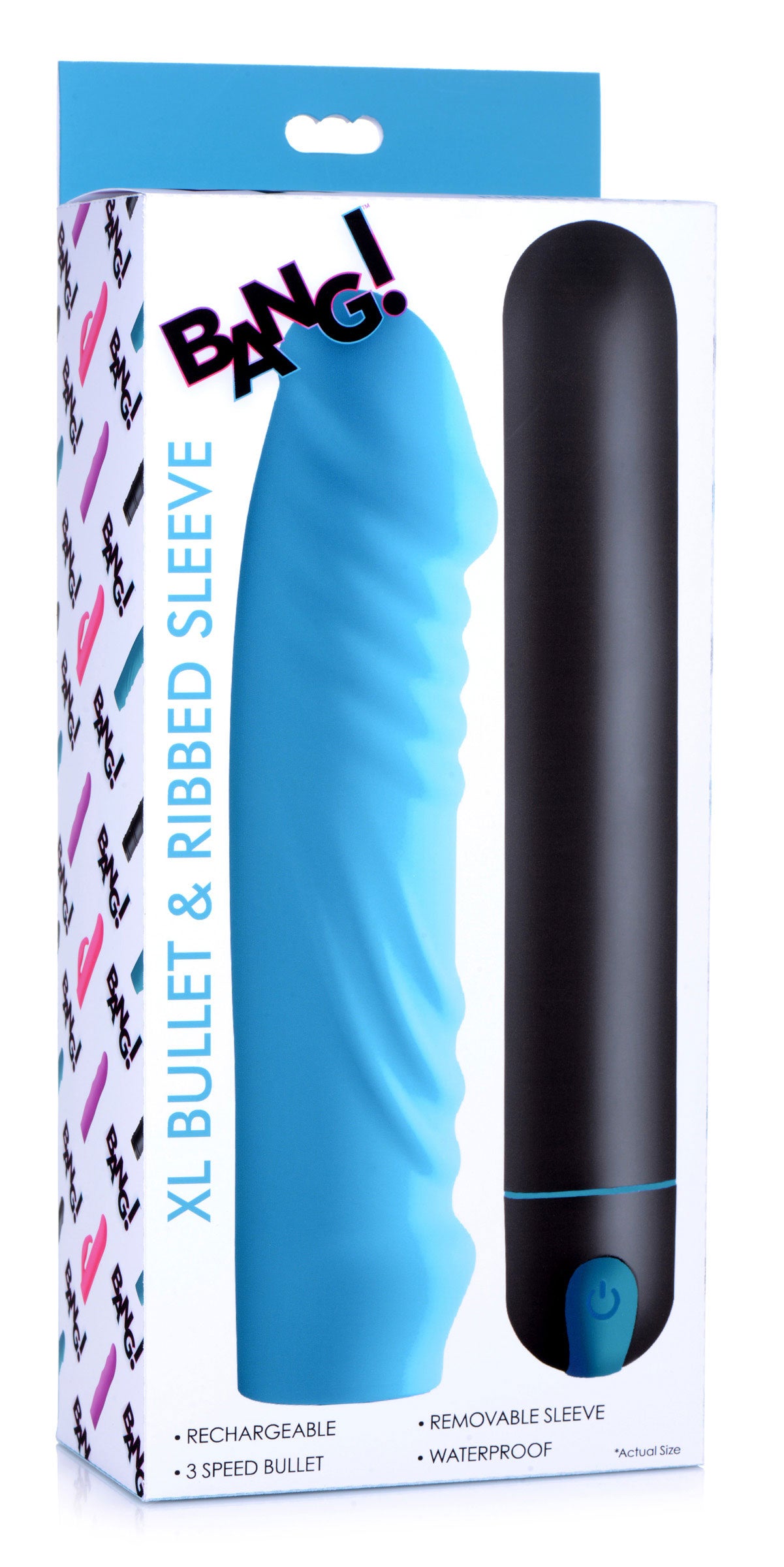 Xl Bullet and Ribbed Sleeve - Blue BNG-AG625