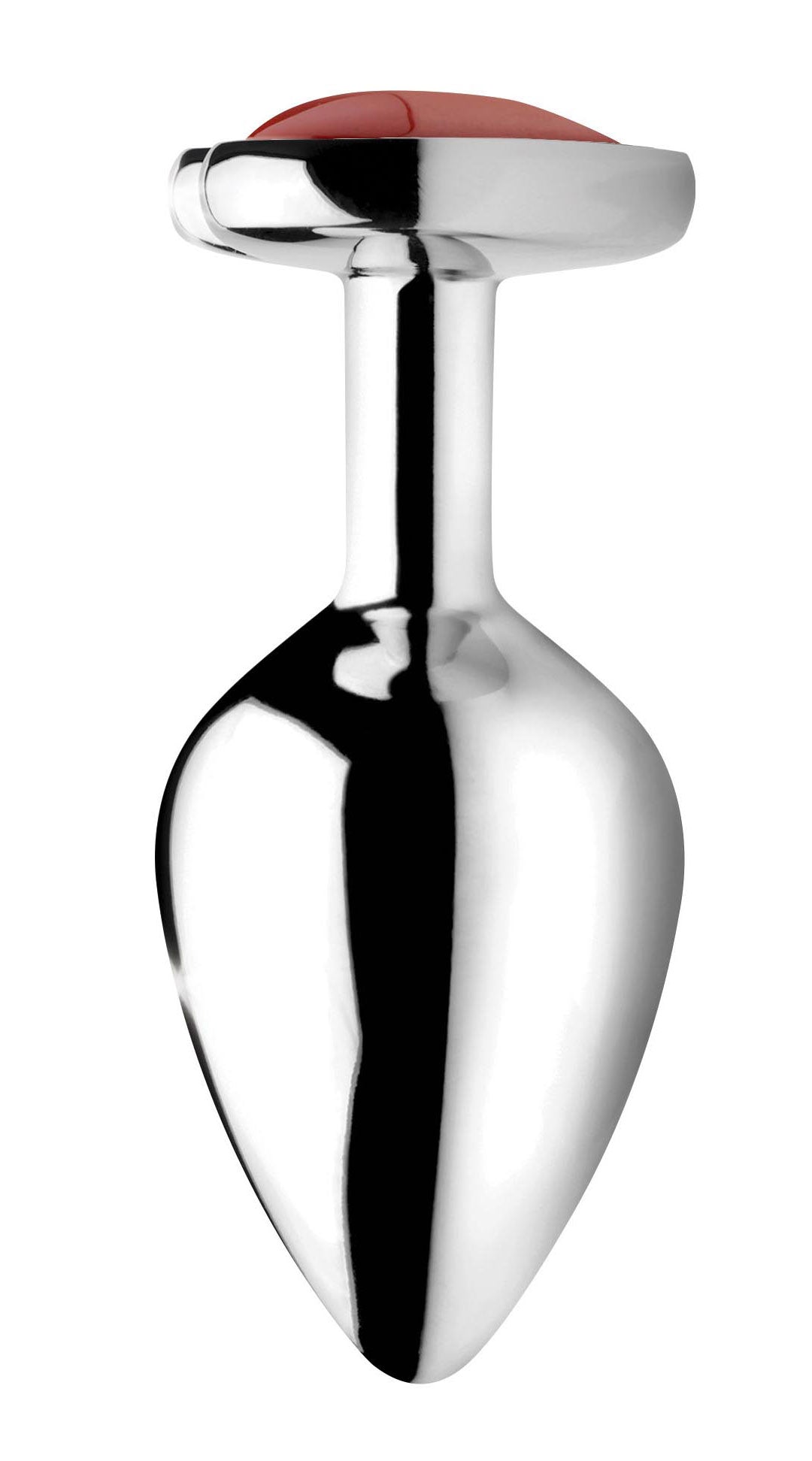 Red Jasper Heart Anal Plug - Small BTYS-AG754-SML