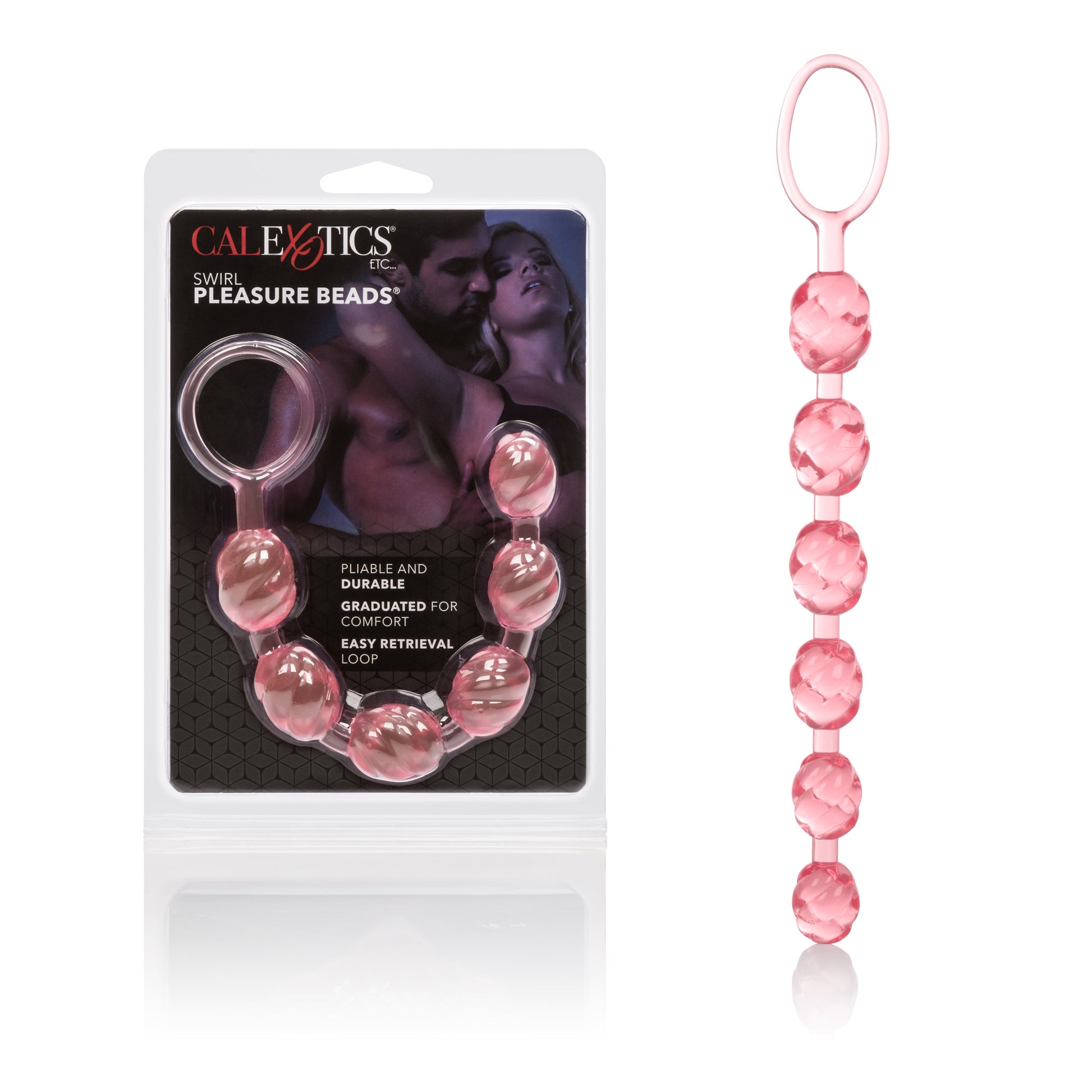 Swirl Pleasure Beads - Pink SE1315042