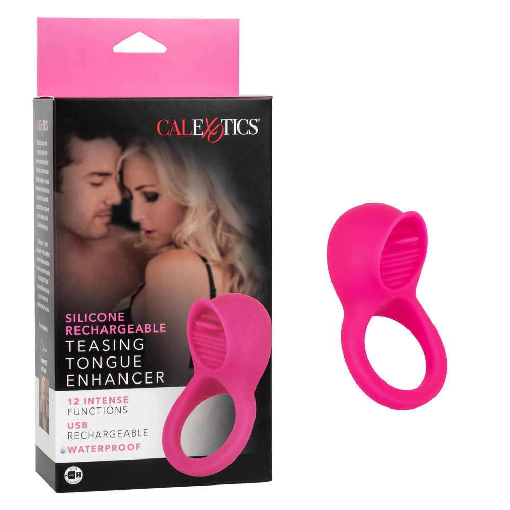 Silicone Rechargeable Teasing Tongue Enhancer SE1841703