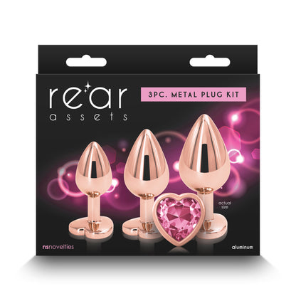 Rear Assets - Trainer Kit - Rose Gold - Pink Heart NSN0960-04