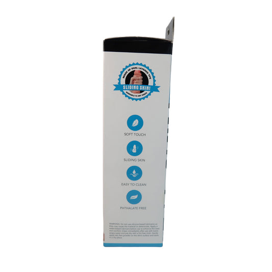 Real Skin 9" Dual Layer Dildo - Light Brown