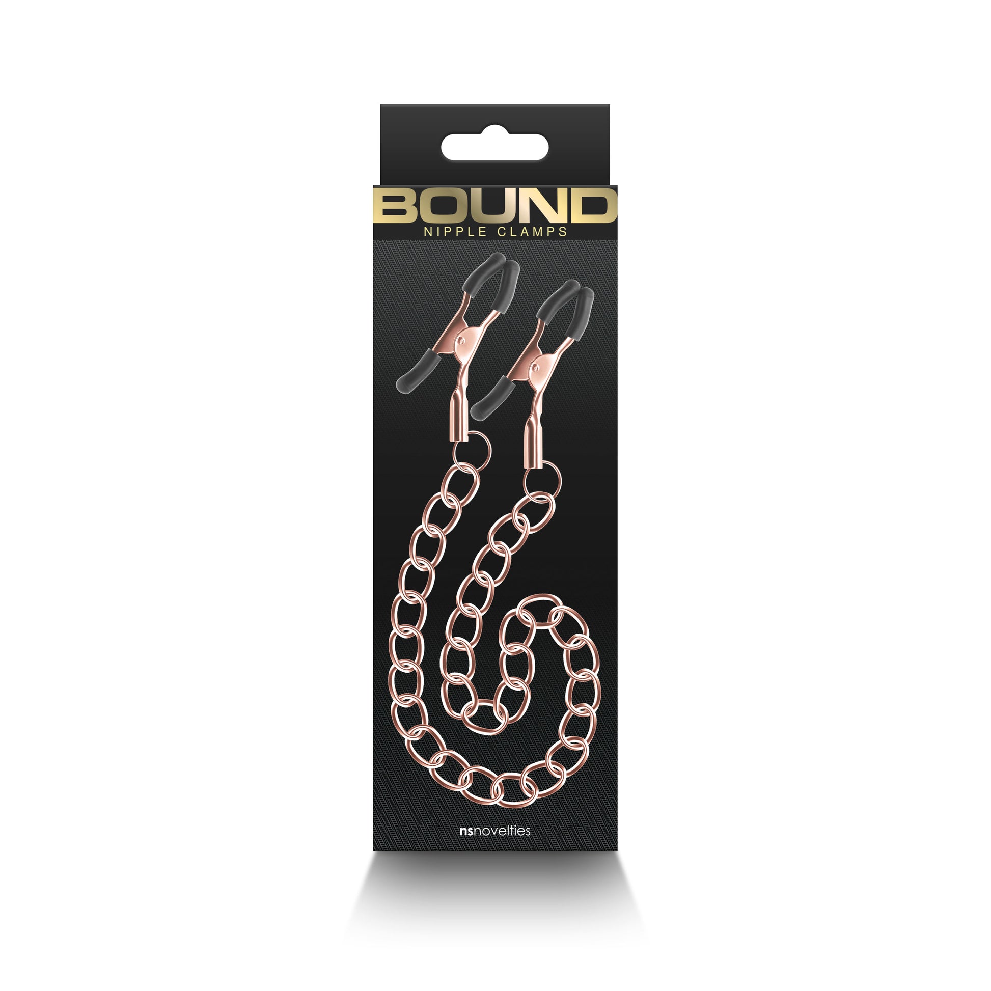 Bound - Nipple Clamps - Dc2 - Rose Gold NSN-1303-02