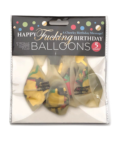 Happy Fucking Birthday Confetti Balloons LG-CP1052