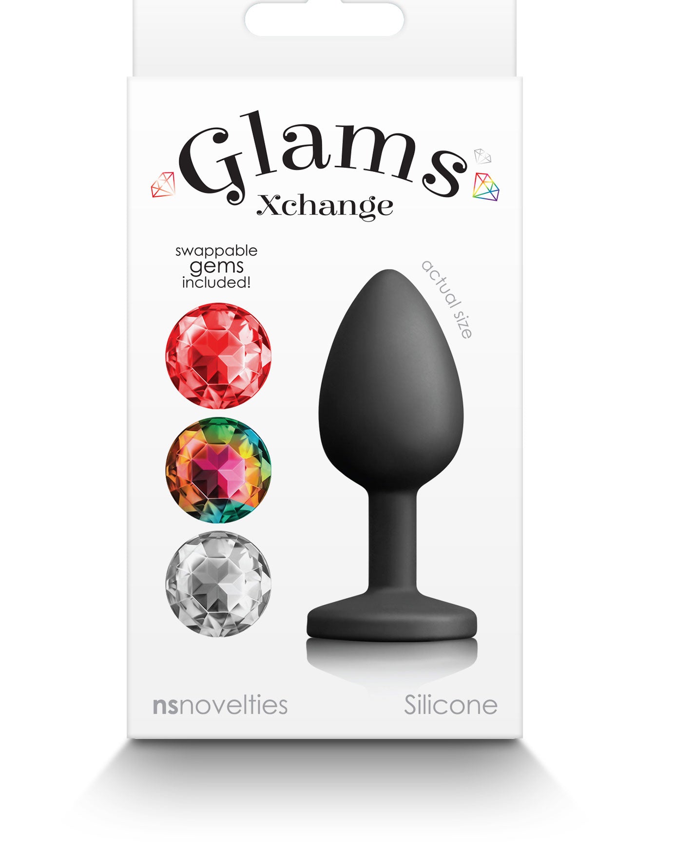 Glams Xchange Round - Small - Black NSN-0514-33