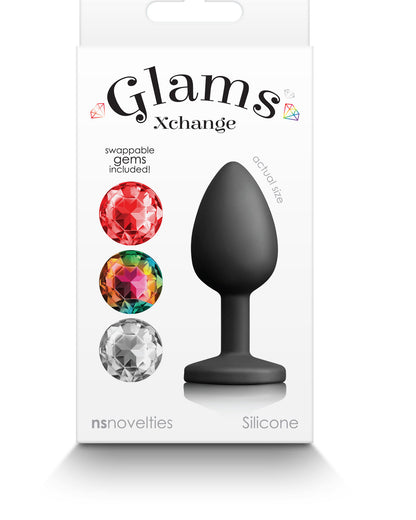 Glams Xchange Round - Small - Black NSN-0514-33