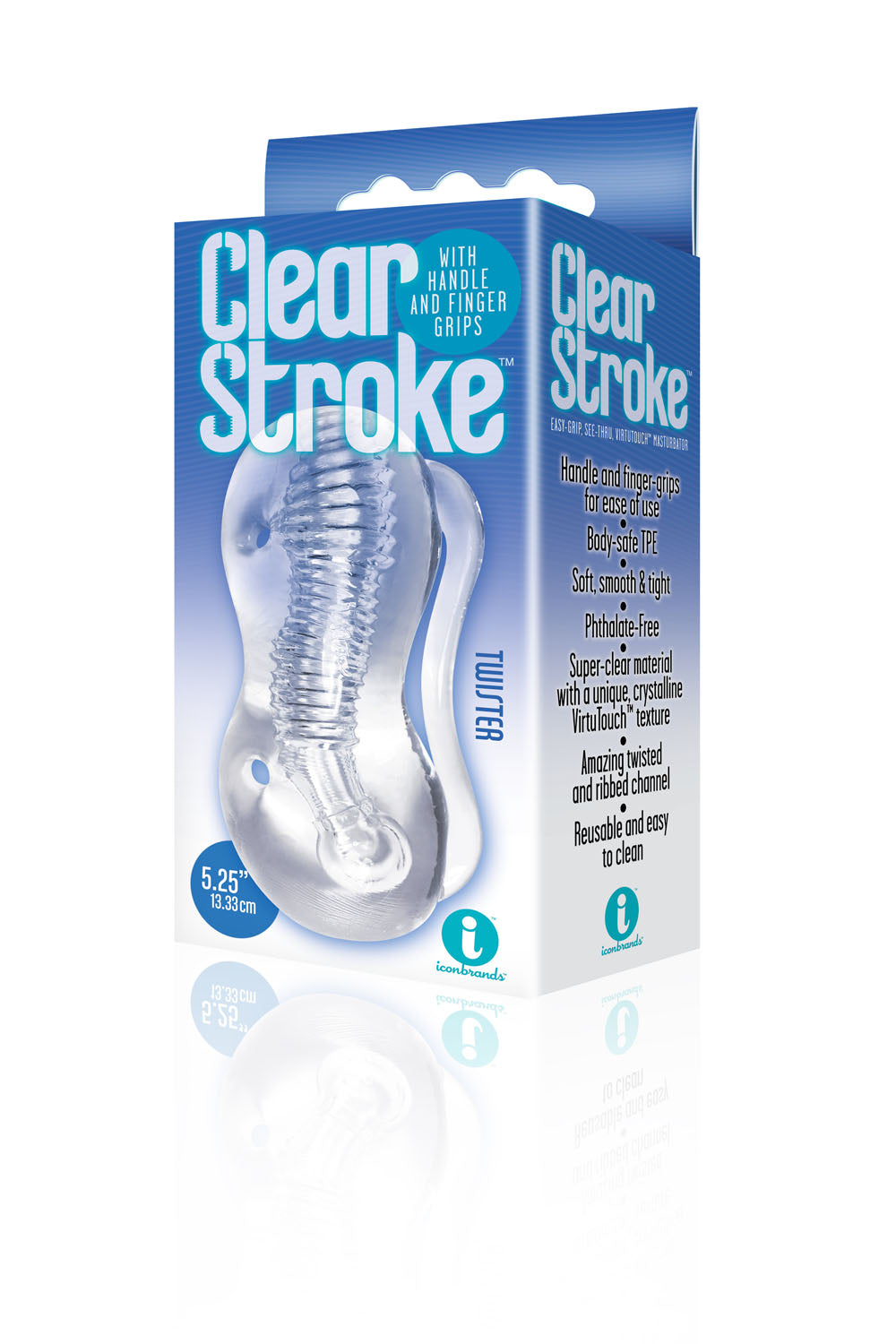 The 9's Clear Stroke - Twister Masturbator ICB2628-2