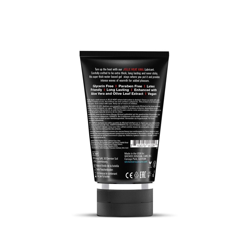 Jelle Heat Warming Anal Gel Lubricant - 4 Fl. Oz.