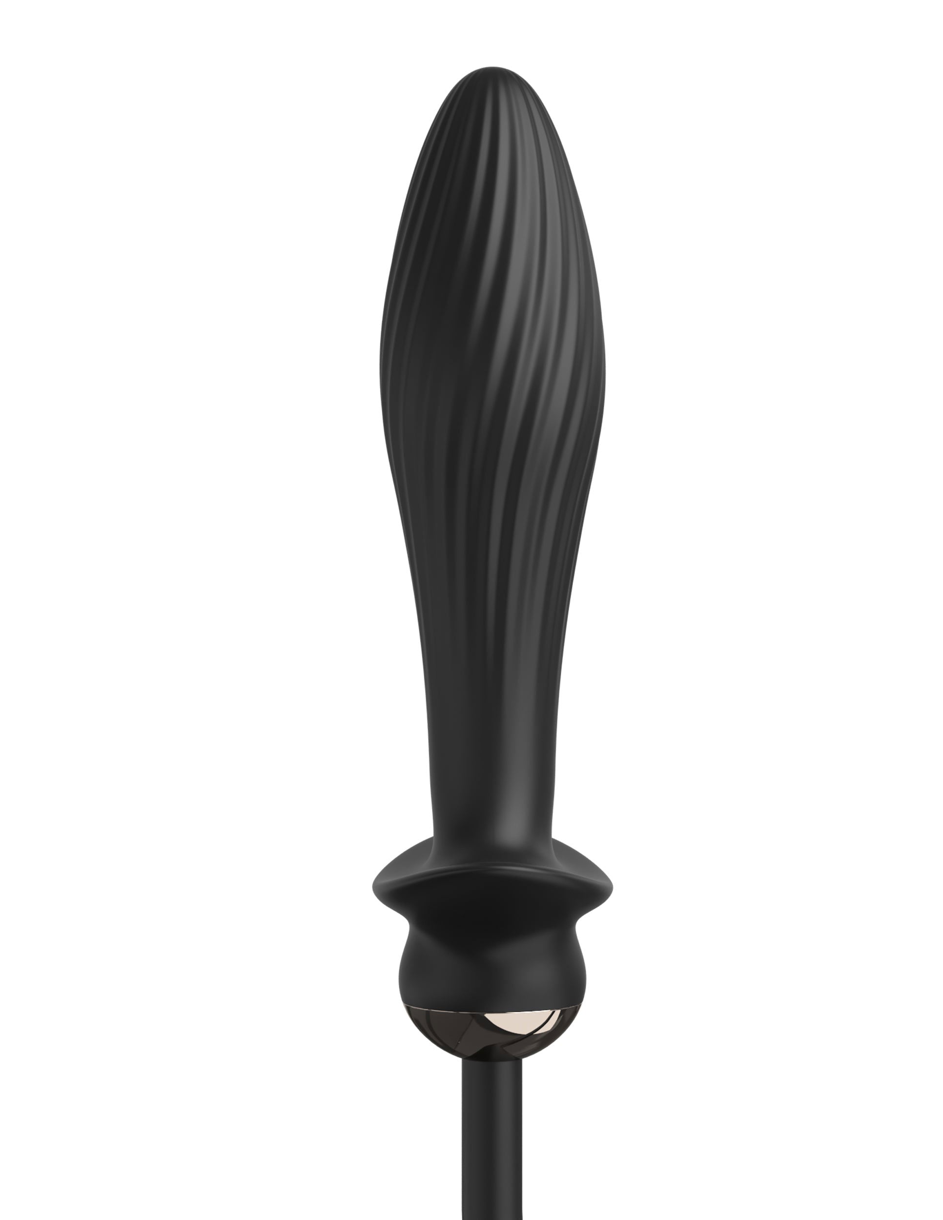 Anal Fantasy Elite Auto-Throb Inflatable Vibrating Plug - Black PD4791-23