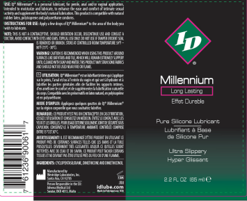 ID Millennium Silicone Lubricant 2.2 Oz
