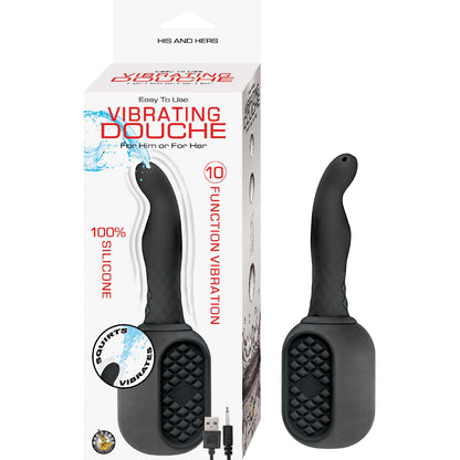 Vibrating Douche - Black NW3080-2