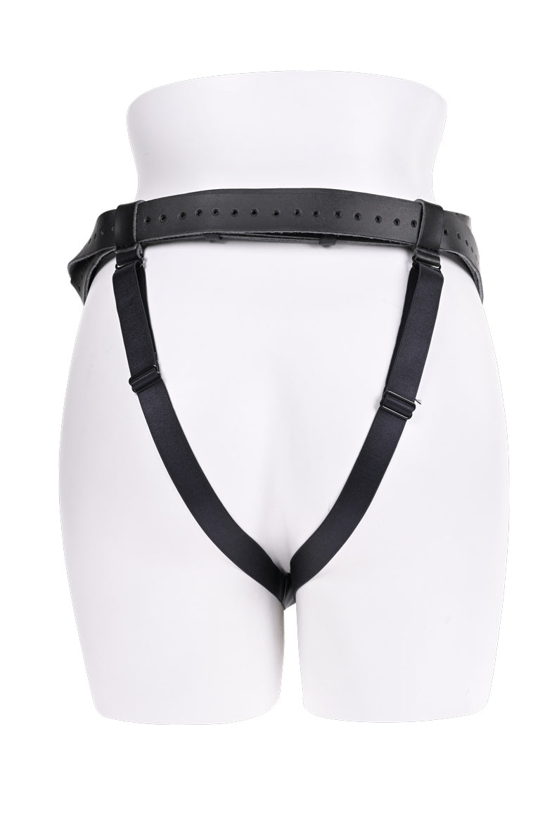 Aurora High Waisted Strap on - Black SS31005