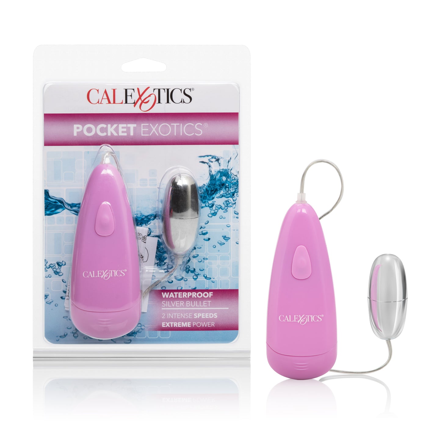 Pocket Exotics Waterproof Silver Bullet - Pink SE1140102