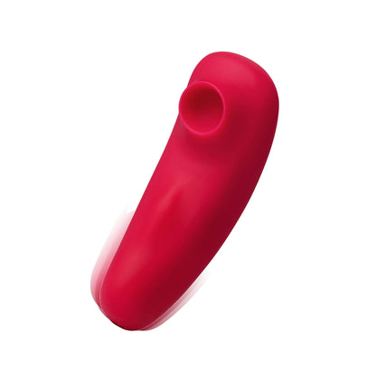 Remi 15-Function Rechargeable Remote Control   Suction Panty Vibe - Red MTMA2107