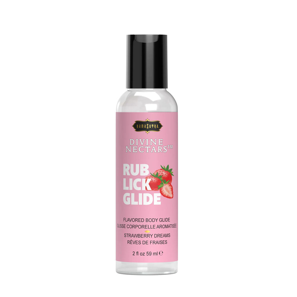 "Divine Nectars Flavored Body Glide - Strawberry Dreams - 2 Fl. Oz./ 59ml KS13034"