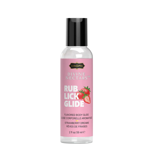 "Divine Nectars Flavored Body Glide - Strawberry Dreams - 2 Fl. Oz./ 59ml KS13034"