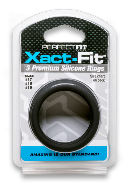 Xact- Fit 3 Premium Silicone Rings - #17, #18, #19 PF-CR92B