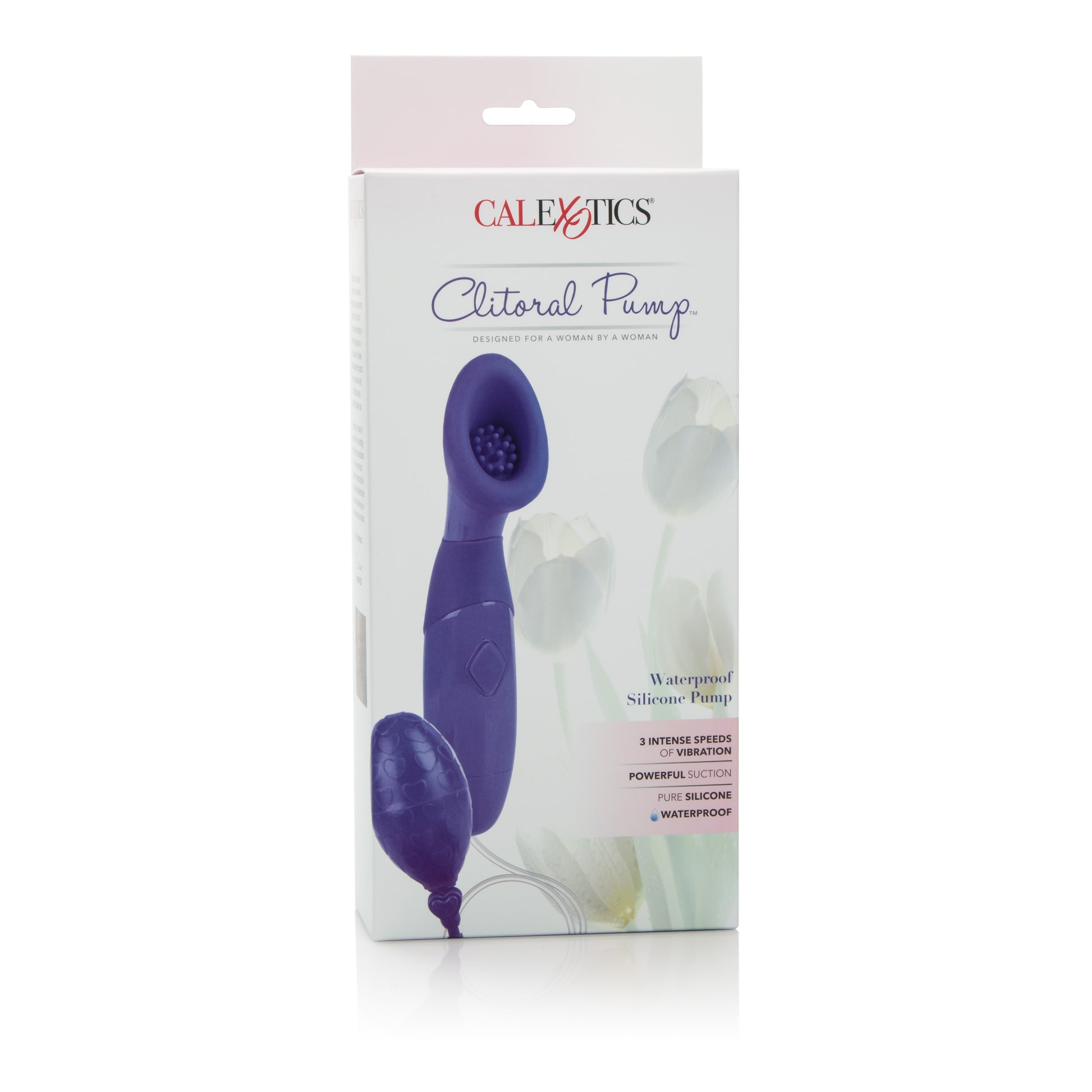 Waterproof Silicone Clitoral Pump - Purple SE0623803