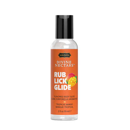 "Divine Nectars Flavored Body Glide - Tropical Mango - 2 Fl. Oz./ 59ml KS13035"