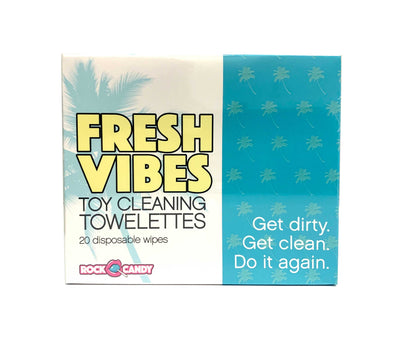 Fresh Vibes Individual Wipes - Box of 20 RC-FVIN-120