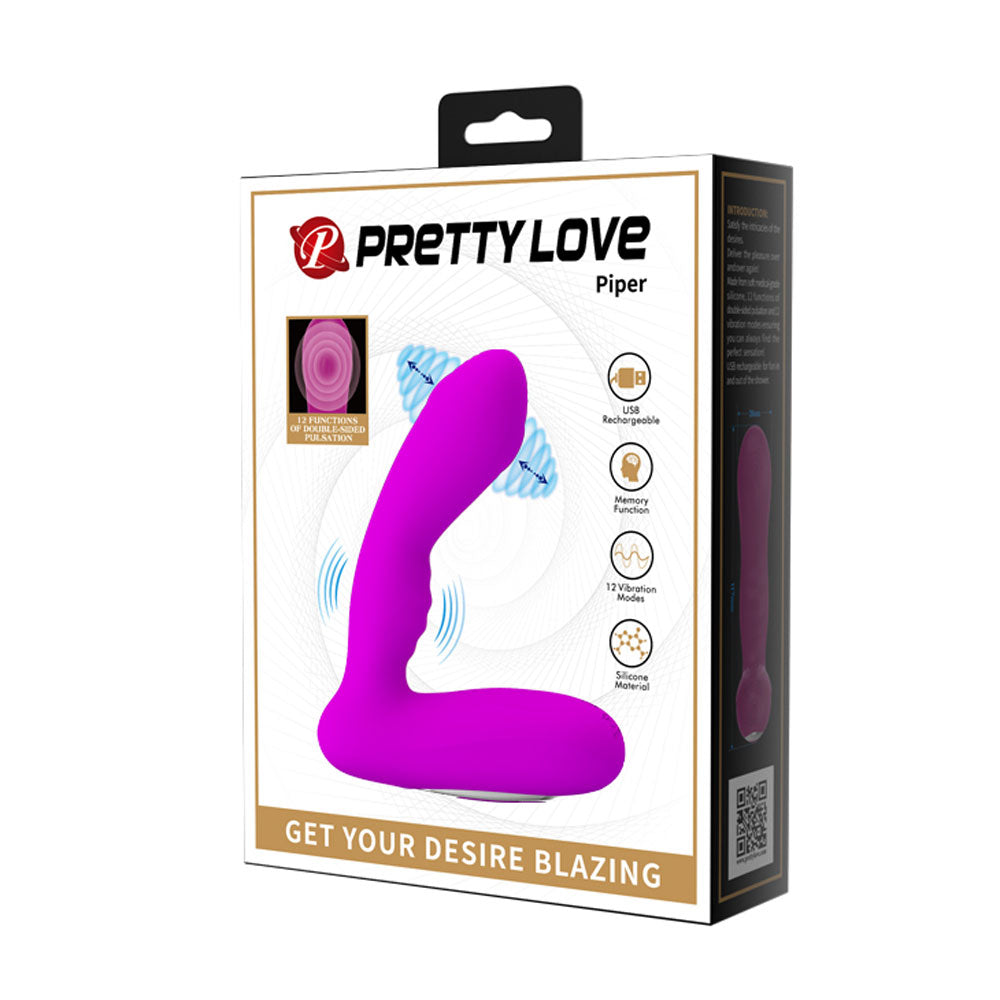 Pretty Love Piper Double-Side Pulsation - Purple BI-040111