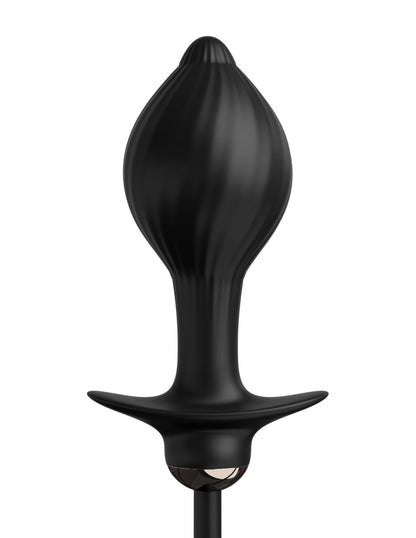 Anal Fantasy Elite Auto-Throb Inflatable Vibrating Plug - Black PD4791-23