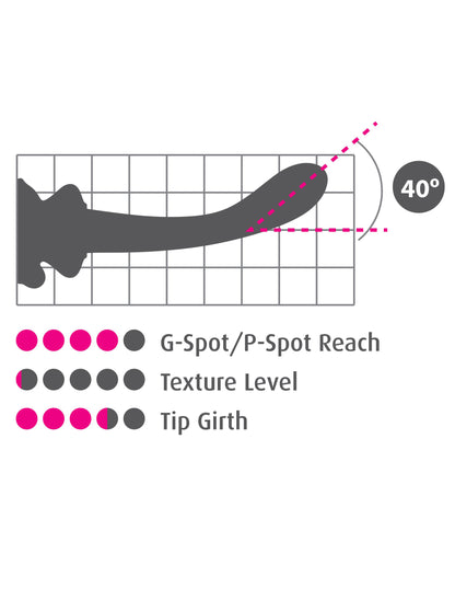 Icicles No. 89 - With Silicone Suction Cup -  Purple PD2889-14