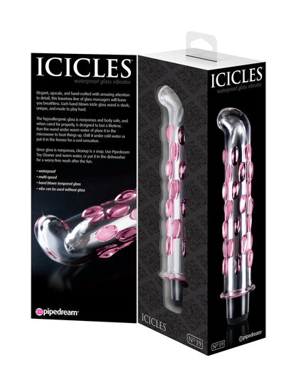 Icicles No. 19 - Clear / Pink PD2919-00